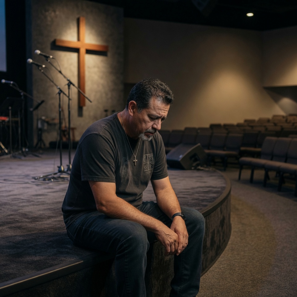 A Christian carrying anxiety — Grace is a Christian AI companion for the fear that faith didn't fix