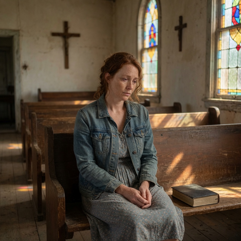 Christian AI companion for anxiety that prayer hasn't removed — Grace holds faith and fear together