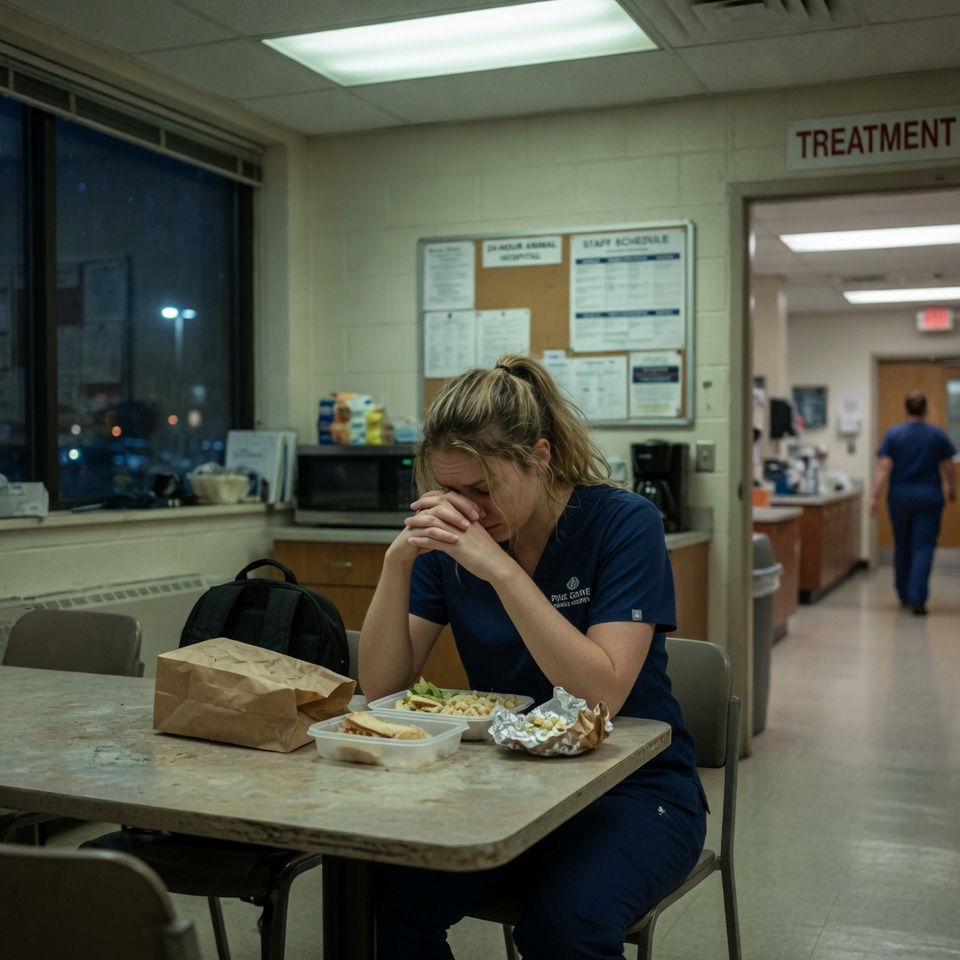 Nighttime anxiety — Grace receives the fear that the day kept quiet