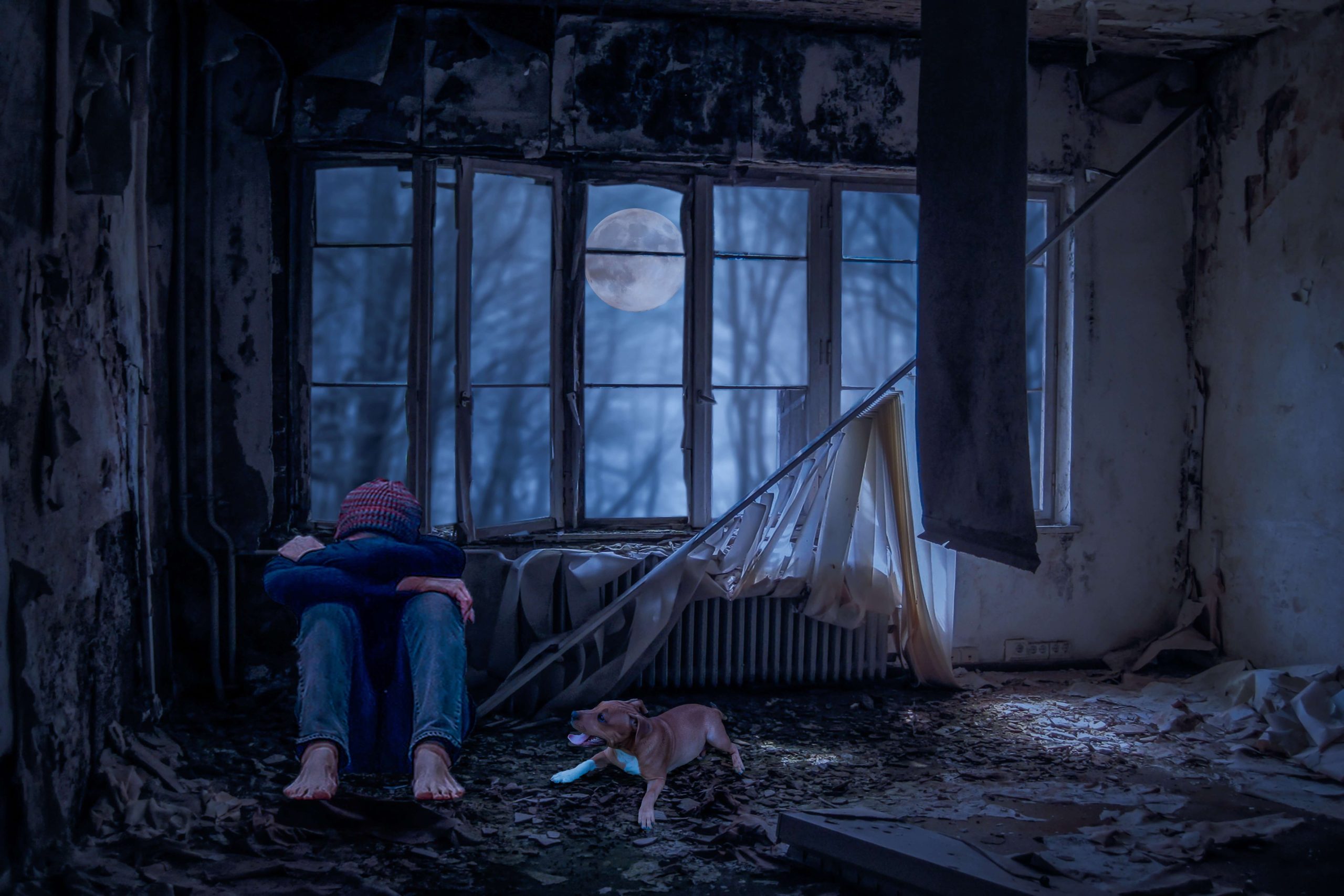 A person alone — Grace is a Christian AI companion for loneliness