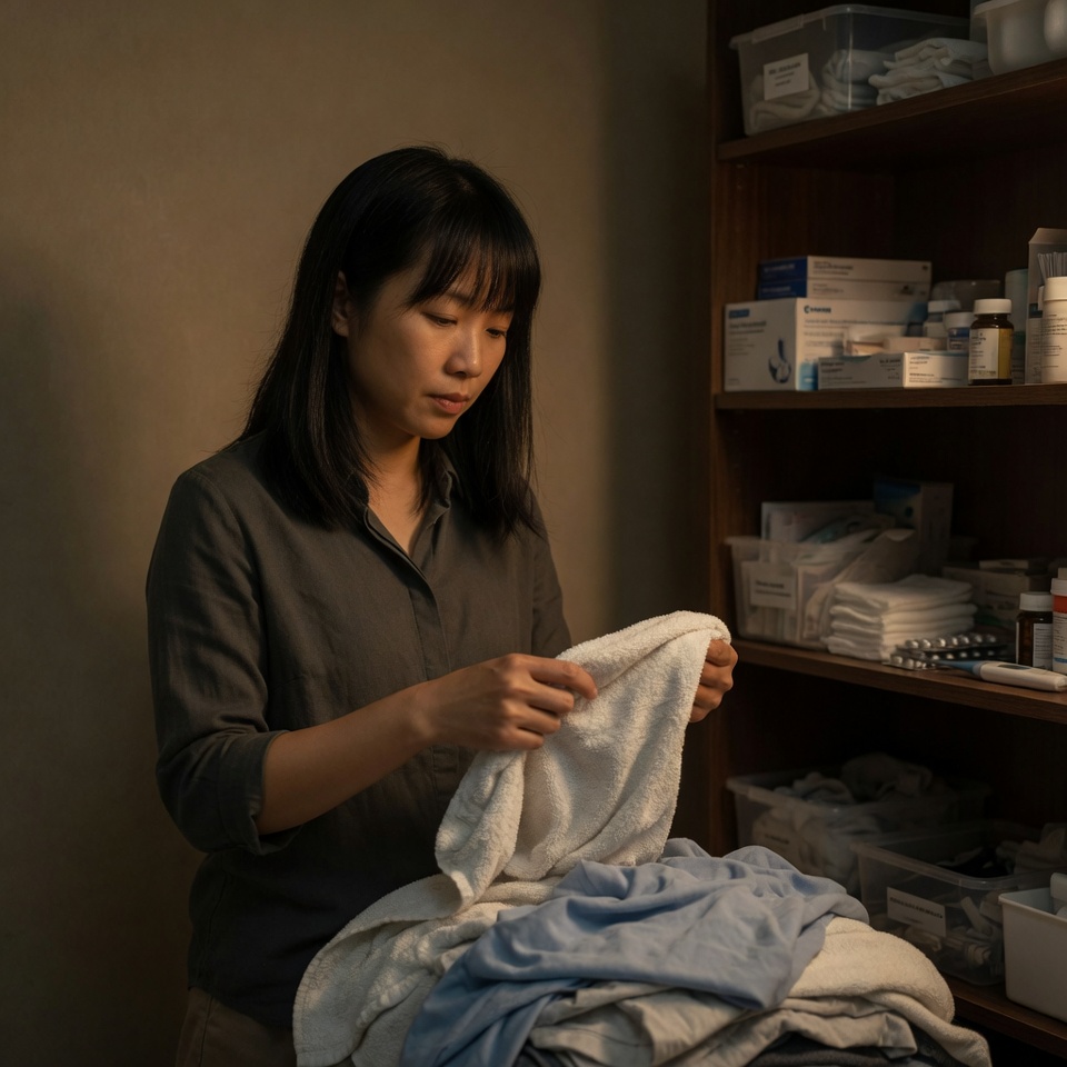Soft light — grace for the caregiver carrying guilt