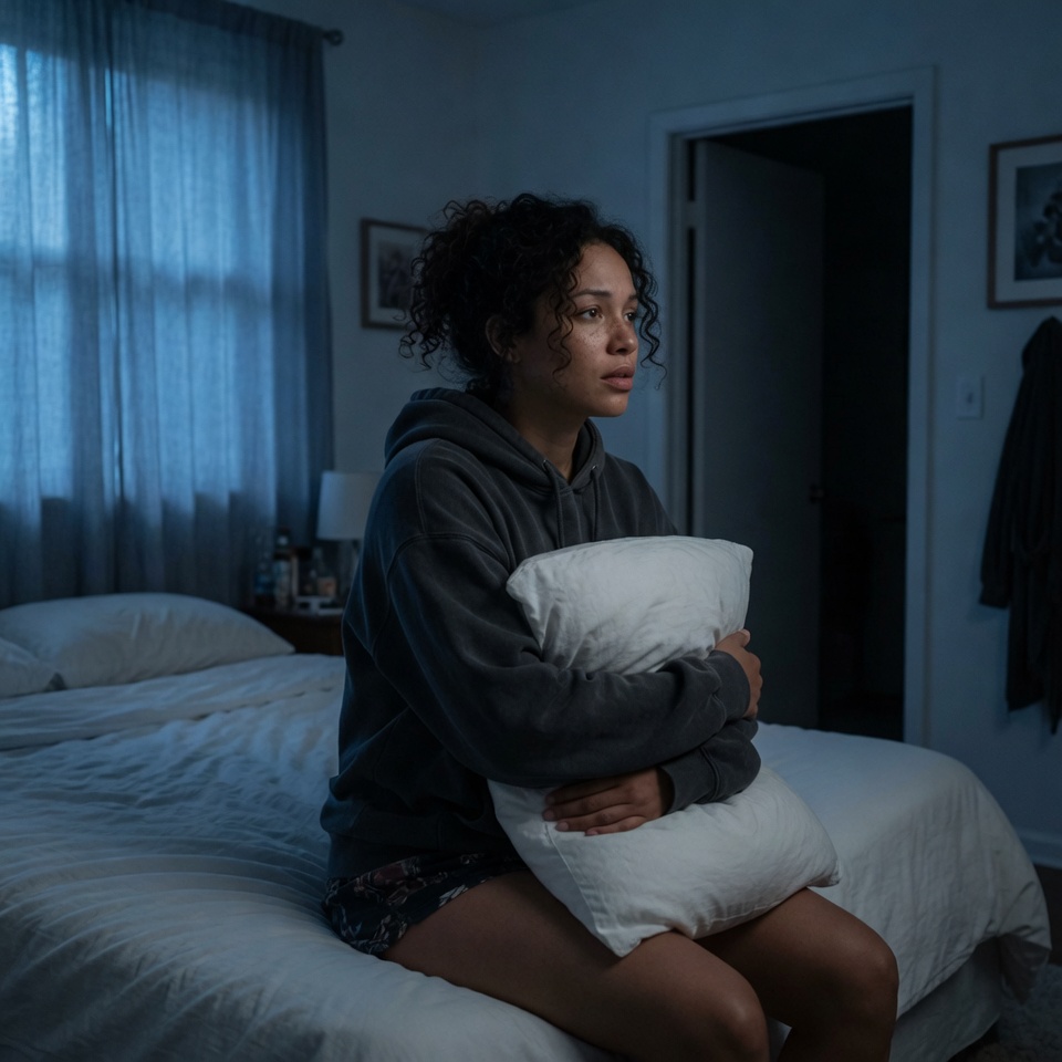 I can't sleep because I feel alone