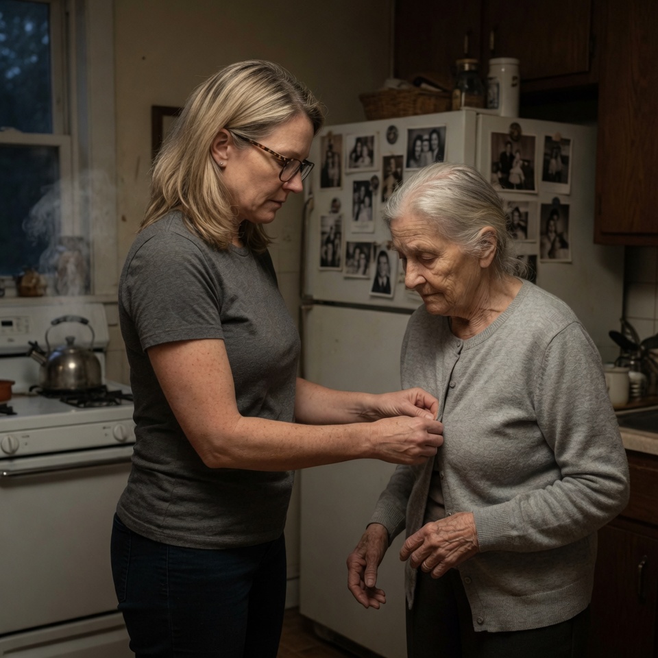 Soft light — God is close to the brokenhearted caregiver