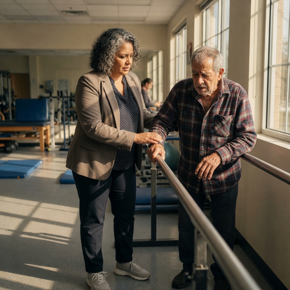 Stroke caregiving — Grace receives the grief and exhaustion you cannot show anyone who needs you